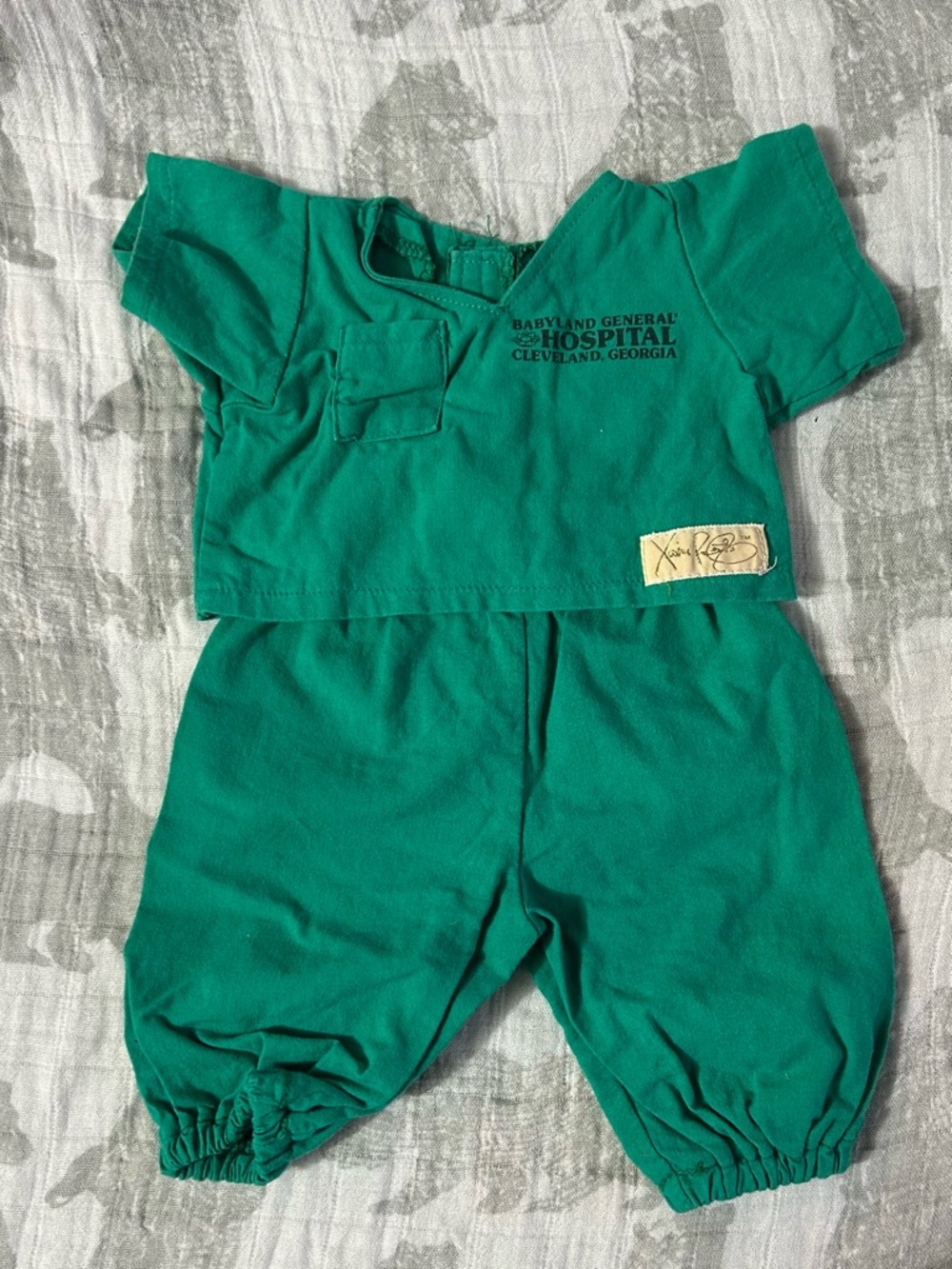 Cabbage Patch Kid Babyland Hospital Scrubs